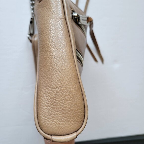 [Rebecca Minkoff] Moto 3 Zip Leather Stud Crossbody - Picture 5 of 11